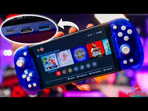 Видео: НОВЫЙ ЛЮБИМЫЙ Switch Joy-Con?! (Встроенная ДОК-станция!)