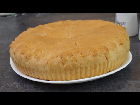 Видео: Пирог с картофелем из Дивеевского монастыря: Очень классное тесто на воде. Не потеряйте!