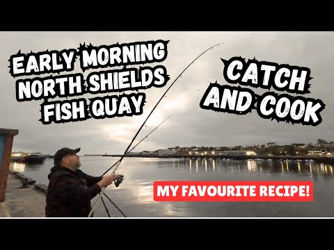 Видео: Catch & Cook — Рыбная набережная Норт-Шилдс — Рыбалка в Северо-Восточном море — Река Тайн