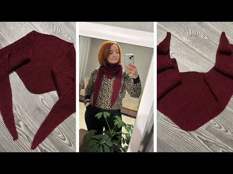 Видео: Мастер класс: как связать I-cord по краю изделия и как провязать 2 петли из одной 