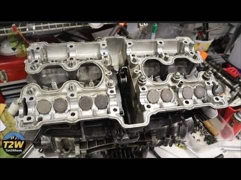 Видео: Ремонт и восстановление головки блока цилиндров Honda CB750K DOHC 1979 года выпуска