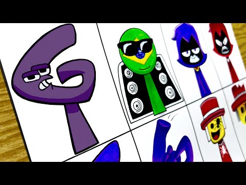 Видео: Рисунок Incredibox Sprunki OC: Normal VS Horror / NEW My Sprunki OC Phase