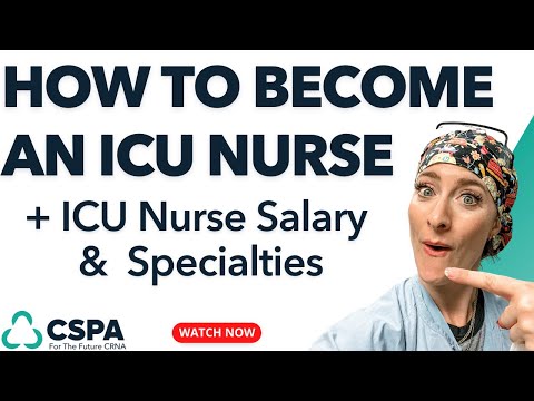 Видео: Как стать медсестрой отделения интенсивной терапии | Каково это — быть медсестрой отделения интен...