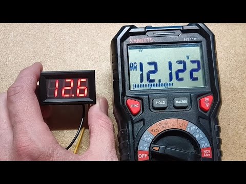 Видео: Ремонт вольтметра 4-30V