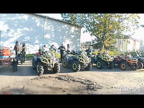 Видео: Осение пакатушки,segway,brp,cf,aodes:)