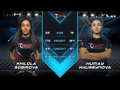 Видео: ATFC 25 | Хусейнова хумай vs Собирова Хилола полный бой