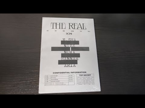 Видео: Распаковка альбома X:IN / Unboxing X:IN - 2ND MINI ALBUM [THE REAL]