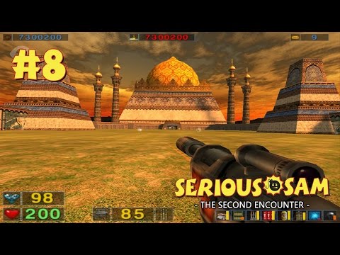 Видео: Serious Sam: The Second Encounter прохождение игры - Уровень 8: Сады Гильгамеша (All Secrets Found)