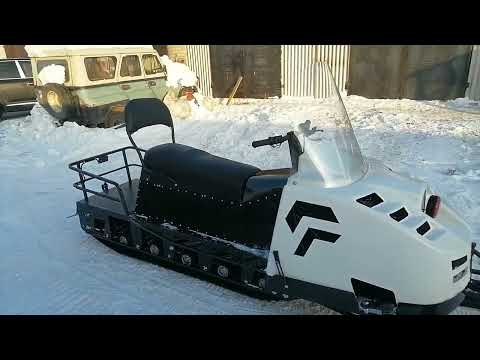 Видео: Снегоход Хома 600т Обзор, обкатка