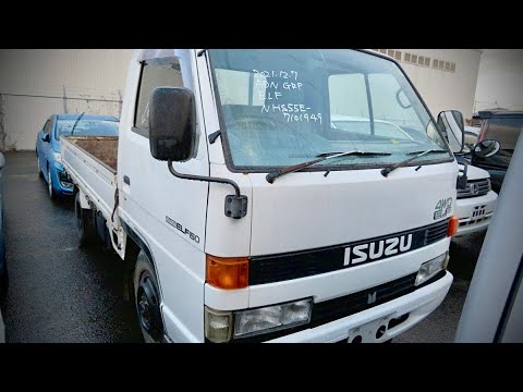 Видео: Тесты двигателя, компрессия, обзор ISUZU ELF 4JB1 1992 NHS55E-7101949