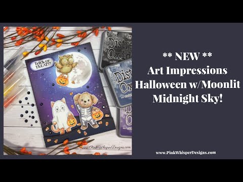 Видео: НОВЫЕ художественные впечатления Хэллоуин с лунным полуночным небом!
