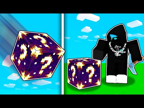 Видео: Итак, они добавили КОСМИЧЕСКИЕ удачные блоки в Roblox Bedwars..