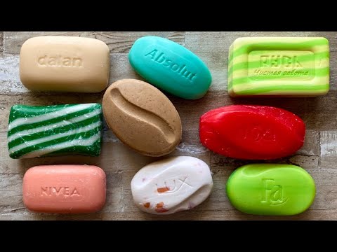 Видео: ASMR Soap cutting | Soap Carving|Резка мыла  | ASMR
