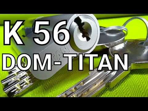 Видео: [ 117 ] КАК ОТКРЫТЬ ЛЮБОЙ ЗАМОК ЦИЛИНДРОВЫЙ DOM-TITAN K 56