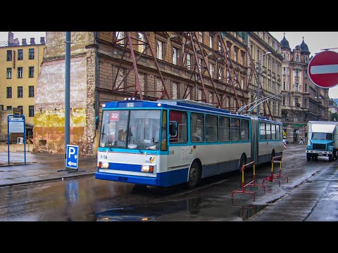 Видео: Троллейбусная система Риги в 2005 году 🇱🇻