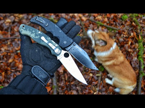 Видео: Режет или не режет? Spyderco VS Cold Steel