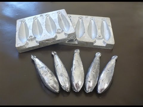 Видео: Как сделать рыболовные грузила | The Hook and The Cook