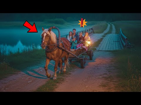 Видео: Мы спорили и хотели ехать дальше, но конь не двинулся с места... упрямство, которое спасло нас всех