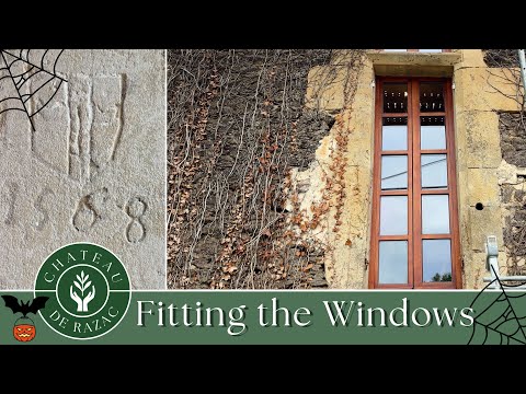 Видео: Установка окон в особняке | Château de Razac
