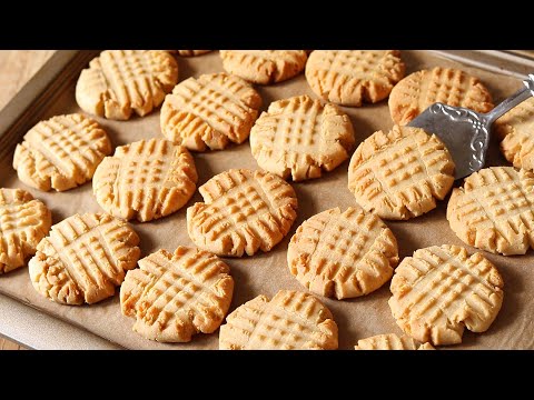 Видео: ТАК ПРОСТО! Арахисовое Песочное ПЕЧЕНЬЕ. Печенье за МИНУТЫ к ЧАЮ. РЕЦЕПТ ПЕЧЕНЬЯ из арахисовой пасты