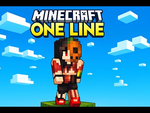 Видео: Мой мир толщиной в один блок — я не могу повернуть направо или налево!