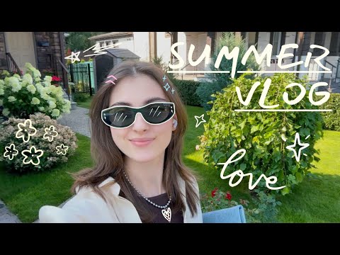 Видео: летний влог | йога с коллегами, рабочие деньки в Яндексе, аутфиты и солнце