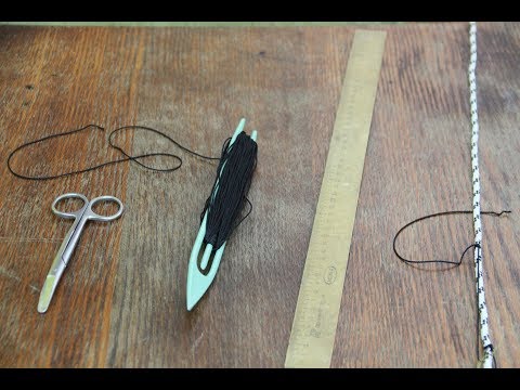 Видео: Выбор правильного расстояния на огниве на верхнем и нижнем рыболовном шнуре при посадке.