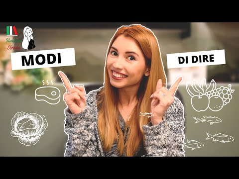 Видео: MODI DI DIRE SUL CIBO: ESSERE ALLA FRUTTA, AVETE FEGATO, ESSERE COME IL PREZZEMOLO - ФРАЗЕОЛОГИЗМЫ