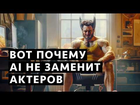 Видео: Вот почему AI никогда не заменит актеров / звёзд / знаменитостей