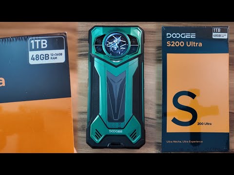 Видео: Распаковка Doogee S200 Ultra