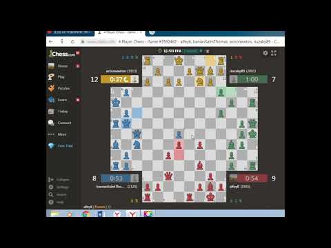 Видео: №27 серия четверных шахмат.