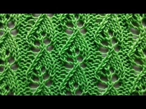 Видео: Переделала схему. Узор вяжется только с лицевой стороны, быстро, просто, легко.