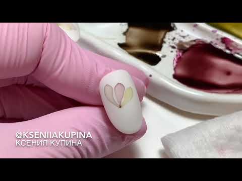 Видео: Прозрачный цветок. Экспресс дизайн.