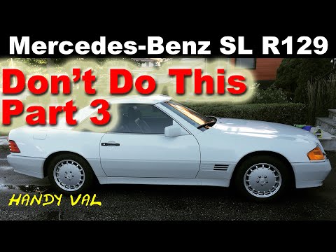 Видео: 129 ошибок владельца Mercedes-Benz SL R129. Часть 3. Избегайте их, чтобы сэкономить на дорогостоя...