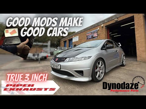 Видео: Полная система Piper превращает тюнинг Honda Civic Fn2 Typer в мечту