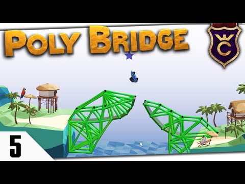 Видео: ГОЛЛИВУДСКИЕ ТРЮКИ #5 Poly Bridge
