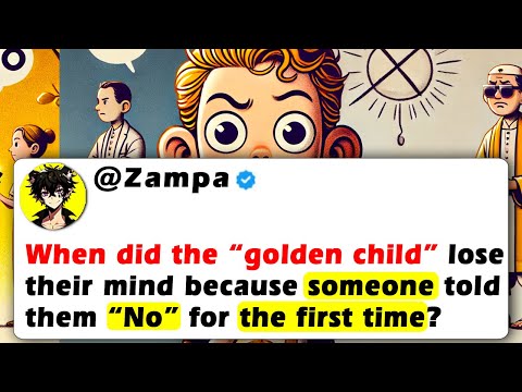 Видео: Когда «золотой ребенок» потерял рассудок, потому что кто-то впервые сказал ему «нет»?