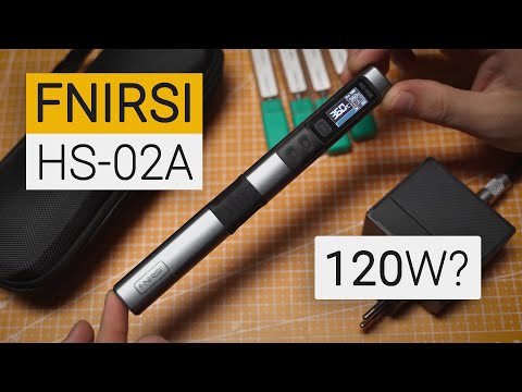 Видео: 100W USB Паяльник FNIRSI HS-02A | Огляд та тести