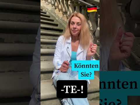 Видео: Вежливые просьбы в Коньюктиве 2  на немецком языке