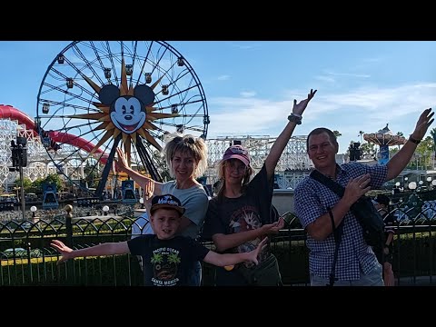 Видео: Disneyland park, Universal Studio, California. Диснейленд, Юниверсал Студио Калифорния. Обзор парка