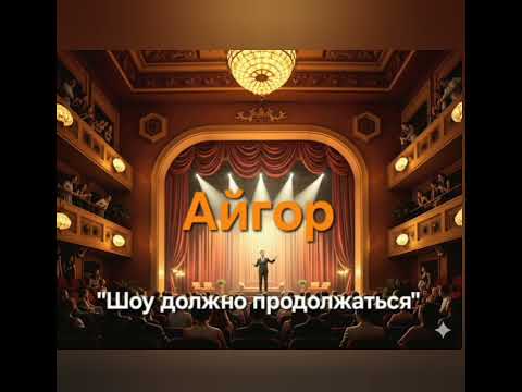 Видео: Айгор - " Шоу должно продолжаться " новая песня на мои стихи