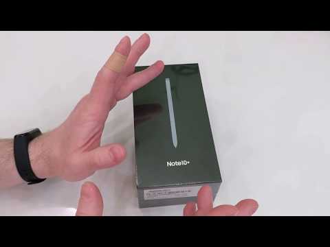 Видео: Samsung Note 10 Plus - распаковка версии на Snapdragon 855 в цвете Aura White;)