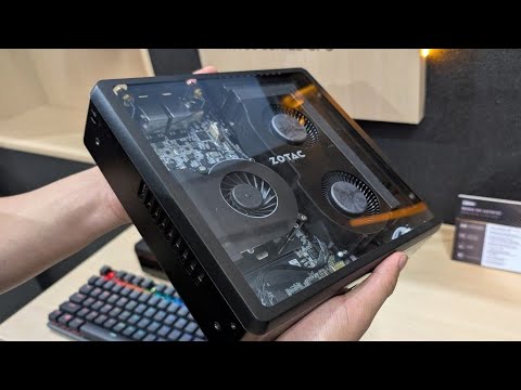 Видео: Мини-ПК Zotac ZBox Magnus EN — мощный мини-компьютер, который меняет представление о том, на что ...
