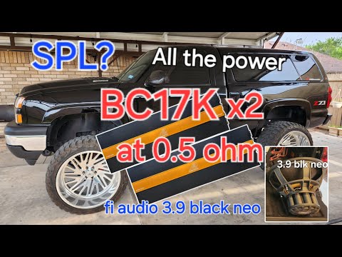 Видео: ТЕСТИРОВАНИЕ Fi audio 3.9 black neo 18s на 2 BC 17k на 0,5 Ом ВСЯ МОЩНОСТЬ (La Taz)
