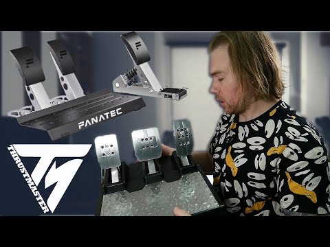 Видео: Обзор педалей FANATEC и THRUSTMASTER! T3PM, TLCM, CSL, V3