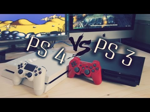 Видео: PS4 против PS3