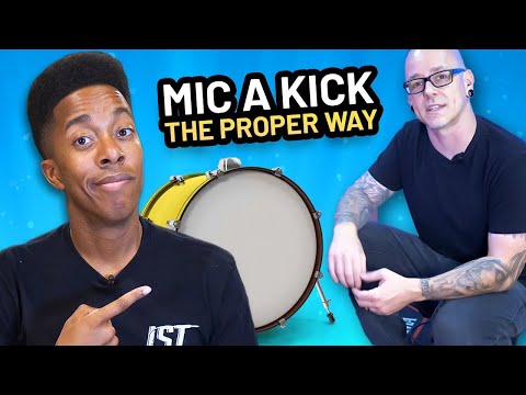 Видео: Инженер Linkin Park показывает, как записать микрофон для бас-бочки