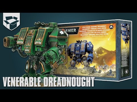 Видео: Анбоксинг - Space Marine Venerable Dreadnought
