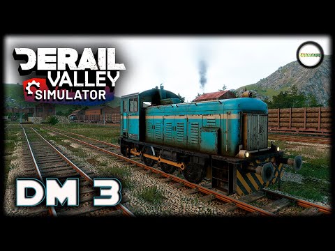 Видео: DERAIL VALLEY SIMULATOR - УПРАВЛЕНИЕ ЛОКОМОТИВОМ DM 3. #2