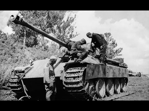 Видео: РККА изучает Panzerkampfwagen Ⅴ Panther Ausführung D "Пантеру".